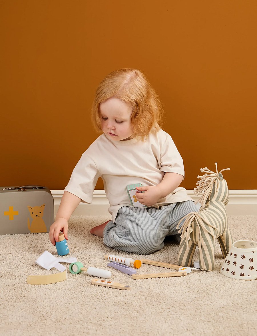 Kid's Concept - Veterinary set KID'S HUB - lægesæt - multi - 4