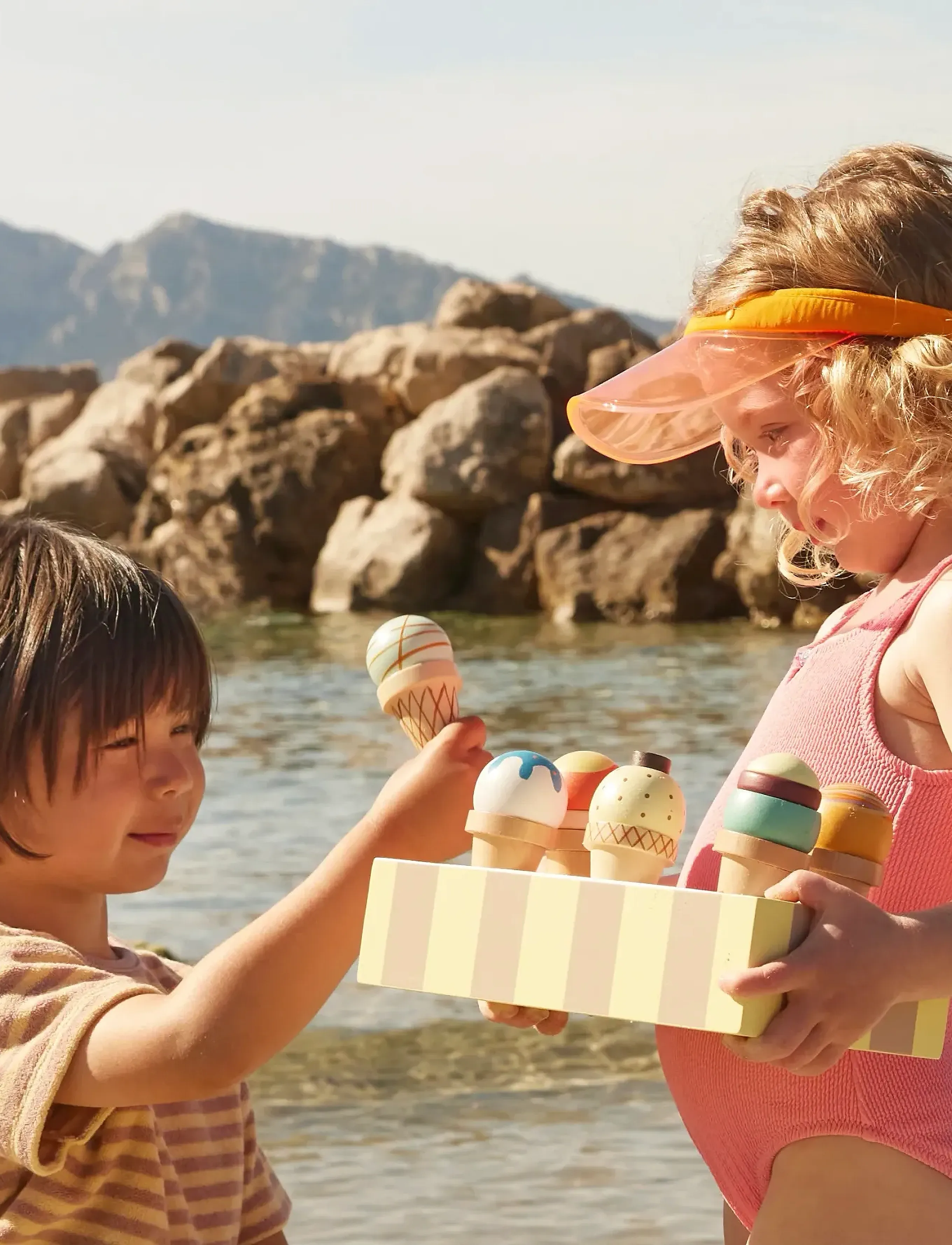 Kid's Concept - Ice cream stand KID'S HUB - Žaislinis maistas ir tortai - multi - 5