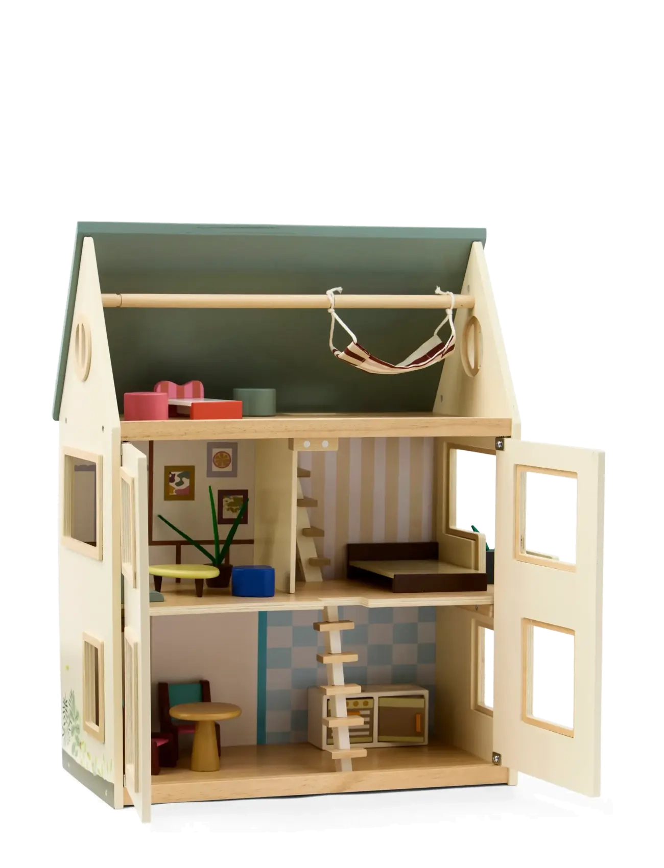 KID'S CONCEPT Dollhouse Aiden Patterned - One Size - Kinder