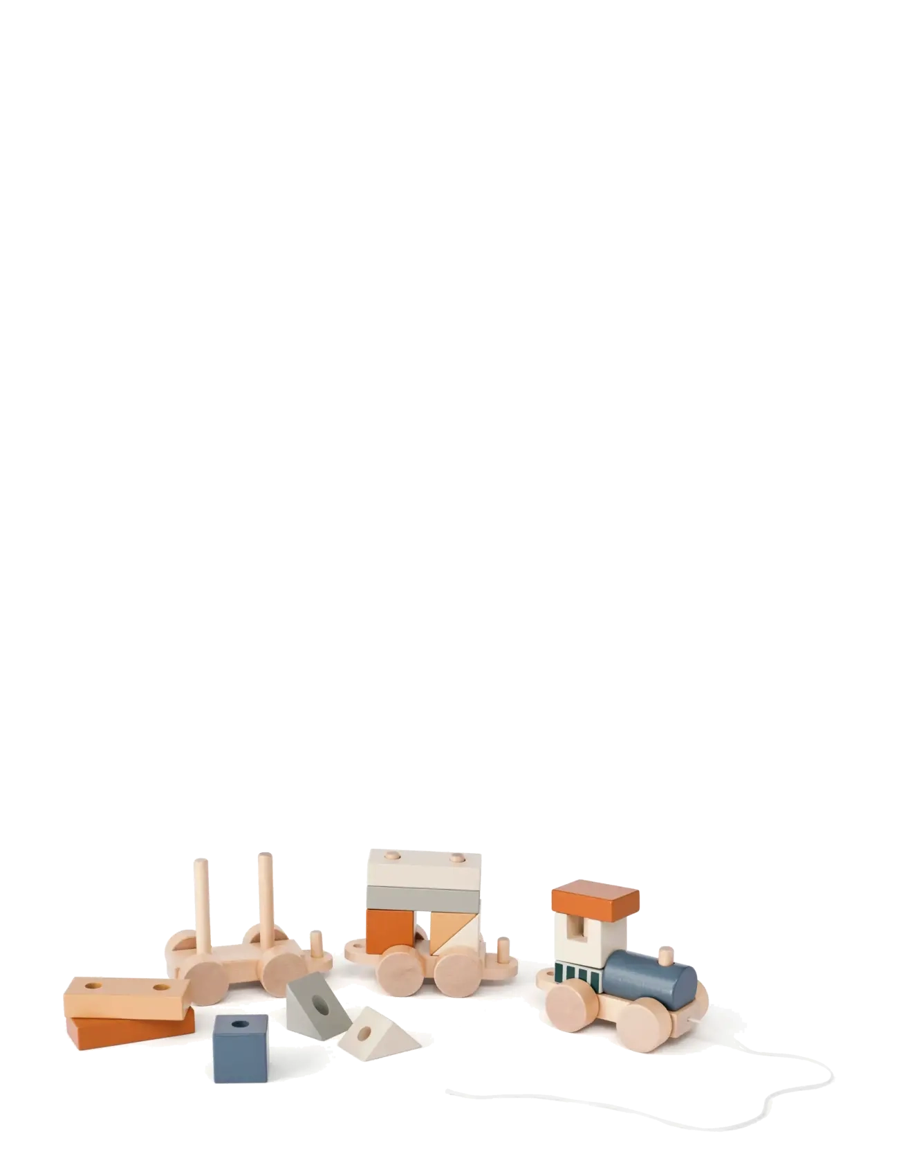 Kid's Concept - Block train brown - tog - multi - 1
