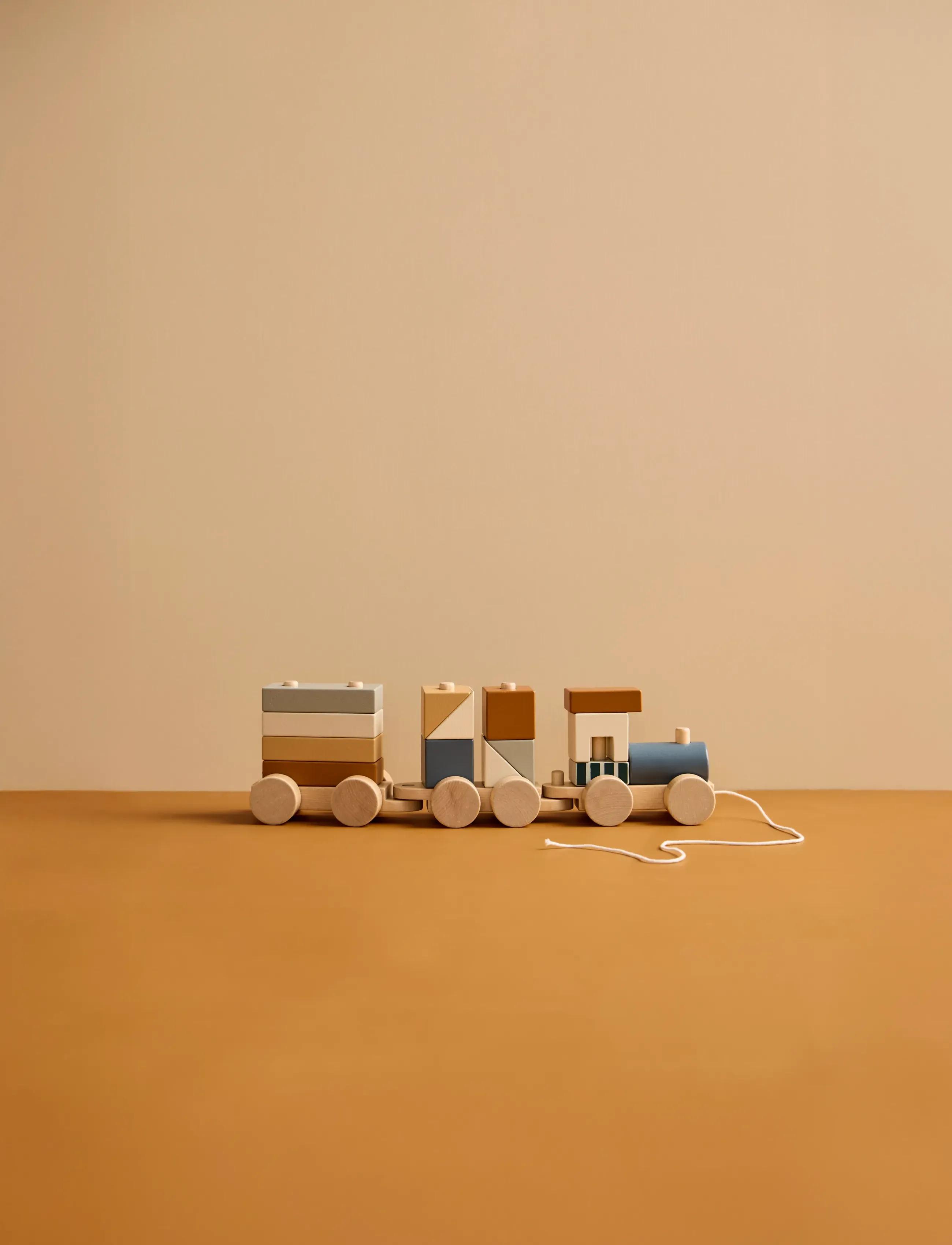 Kid's Concept - Block train brown - tog - multi - 3