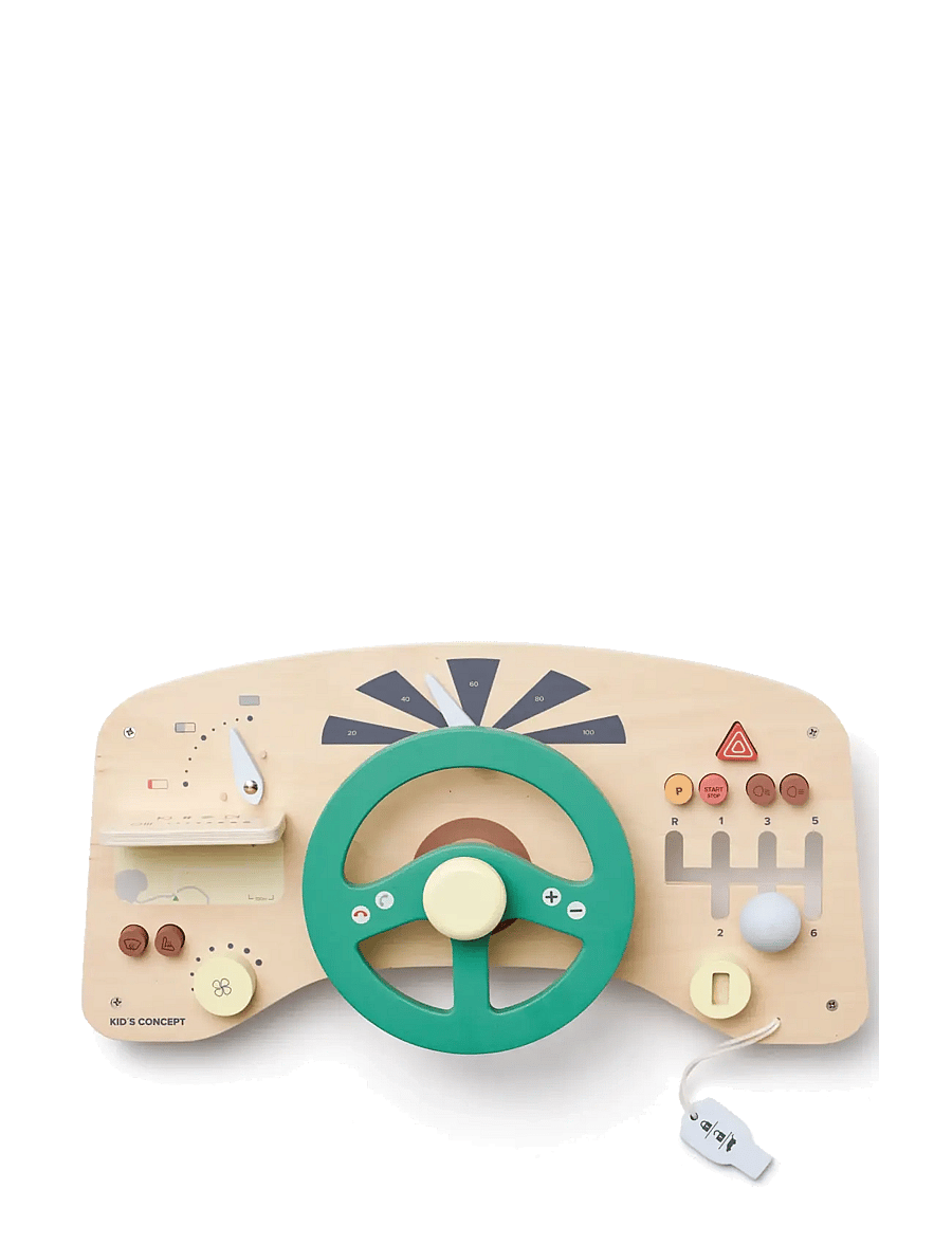 Kid's Concept - Activity board car AIDEN - laveste priser - multi - 0