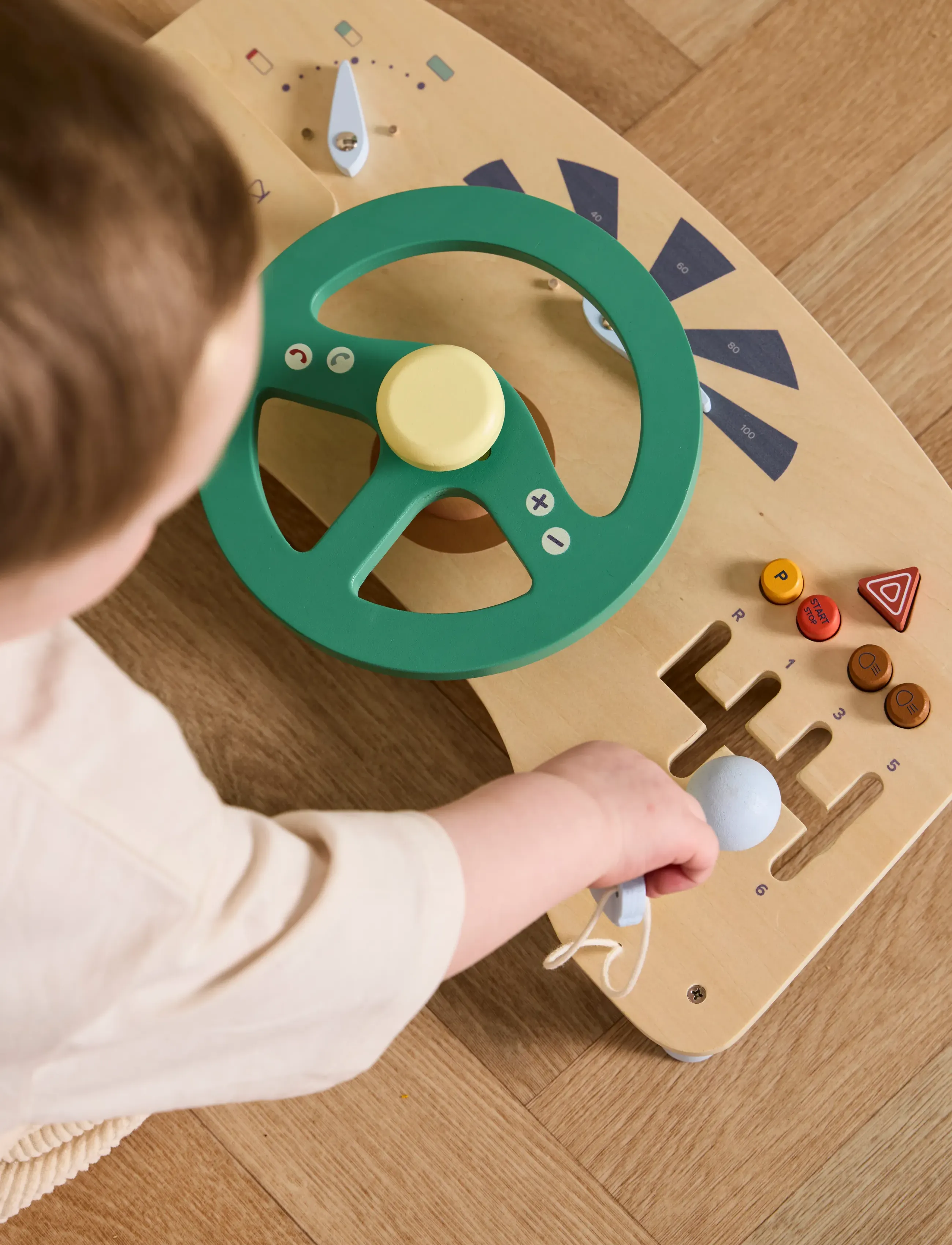 Kid's Concept Activity Board Car Aiden, Børn, Interactive Legetøj, Multi/mønstret, Str: ONE SIZE