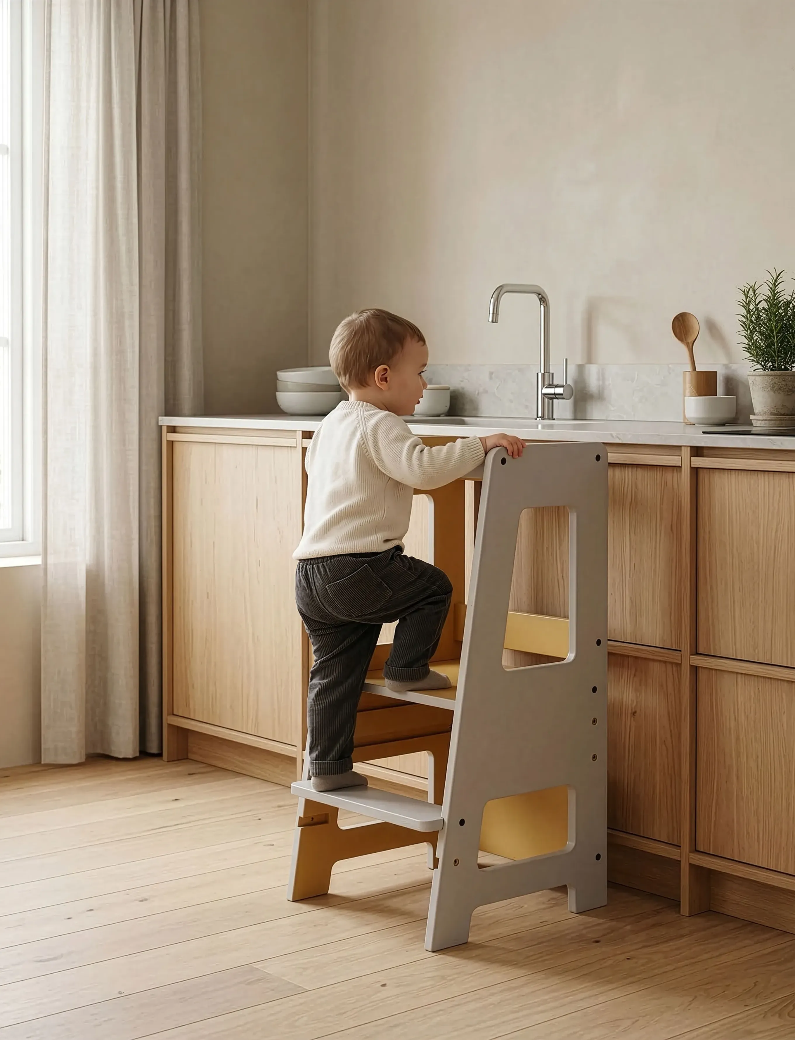 Kid's Concept - Learning tower - hjälpa till pallar - multi - 4