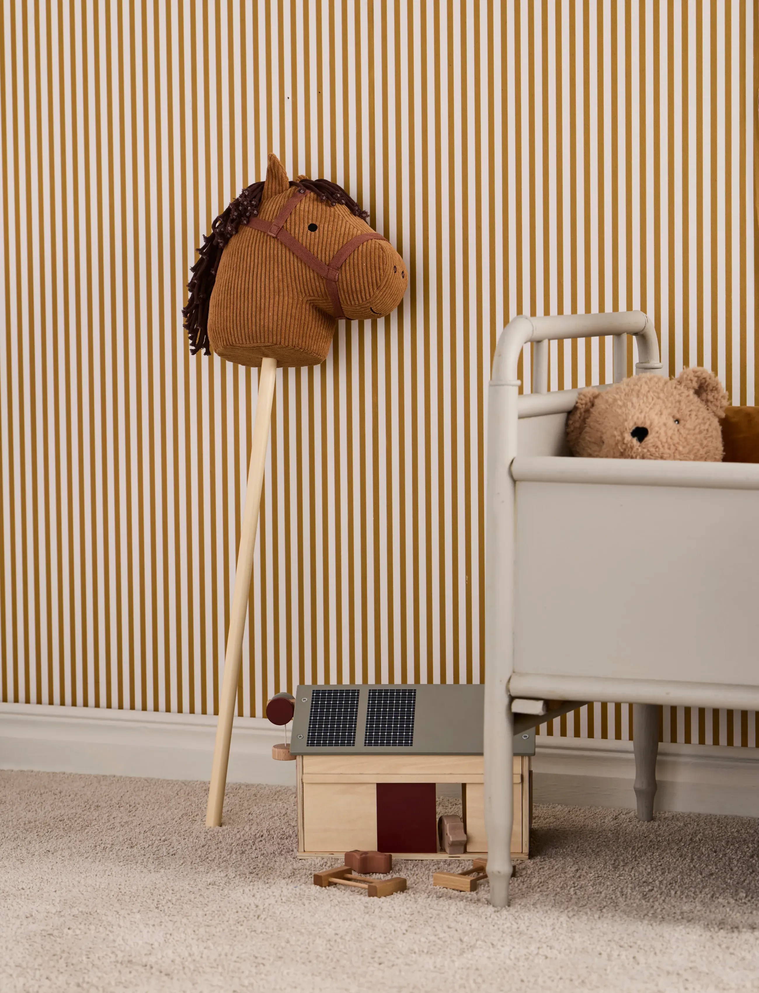 Kid's Concept Hobby Horse Vera Aiden, One Size, Spielzeug, Braun - Ride On Kinder