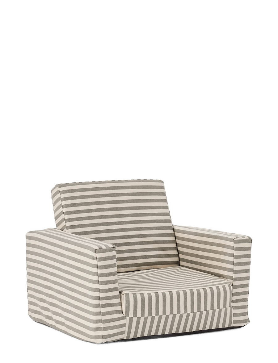Kid's Concept - Armchair foldable stripe - pufy i fotele - multi - 1