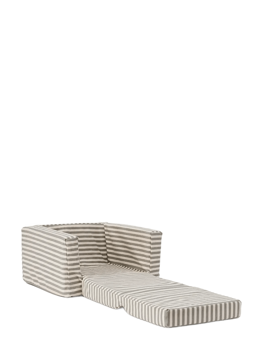 Kid's Concept - Armchair foldable stripe - pufy i fotele - multi - 2
