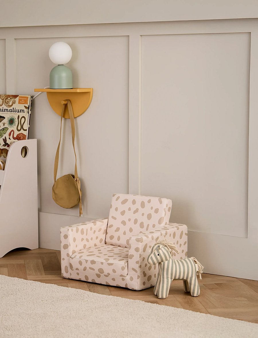 Kid's Concept - Armchair foldable dot - poufs & lehnstühle - multi - 0
