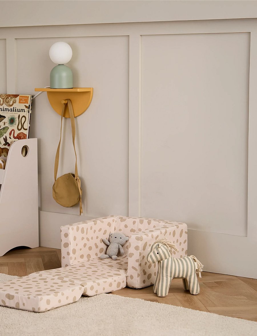 Kid's Concept - Armchair foldable dot - poufs & lehnstühle - multi - 1