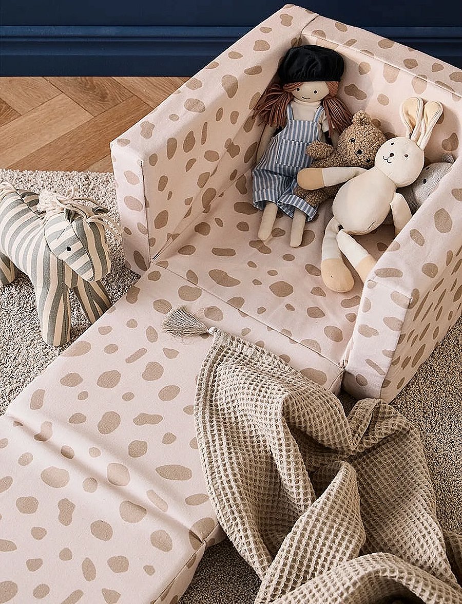 Kid's Concept - Armchair foldable dot - poufs & lehnstühle - multi - 4