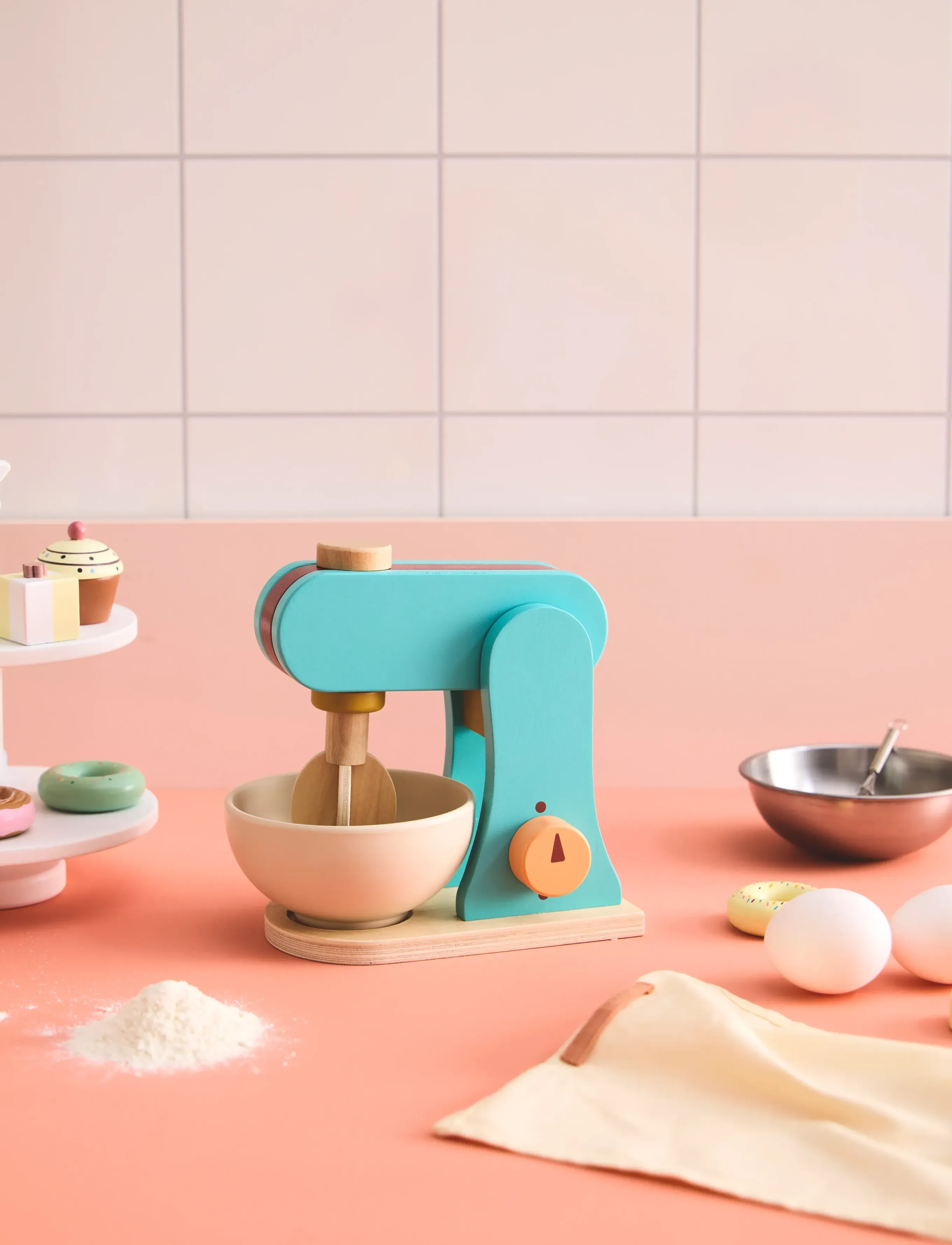 Kid's Concept - Stand mixer blue KID'S HUB - accessoires de cuisine pour enfants - blue - 3