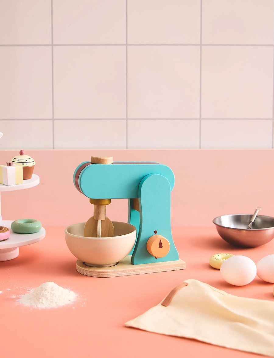 Kid's Concept - Stand mixer blue KID'S HUB - accessoires de cuisine pour enfants - blue - 3