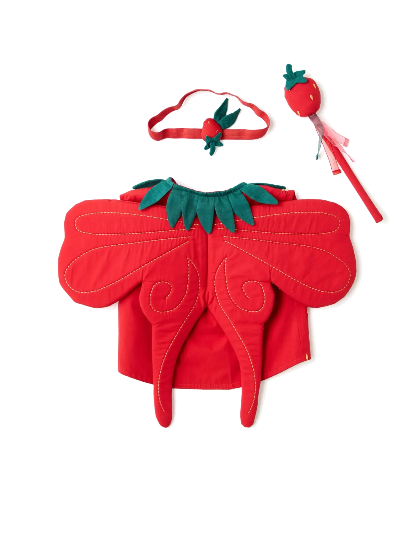 Kid's Concept - Strawberry Fairy DRESS-UP - déguisements - red - 2