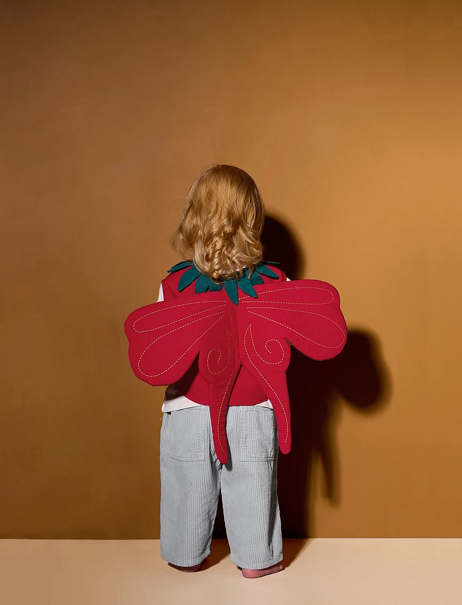 Kid's Concept - Strawberry Fairy DRESS-UP - déguisements - red - 0