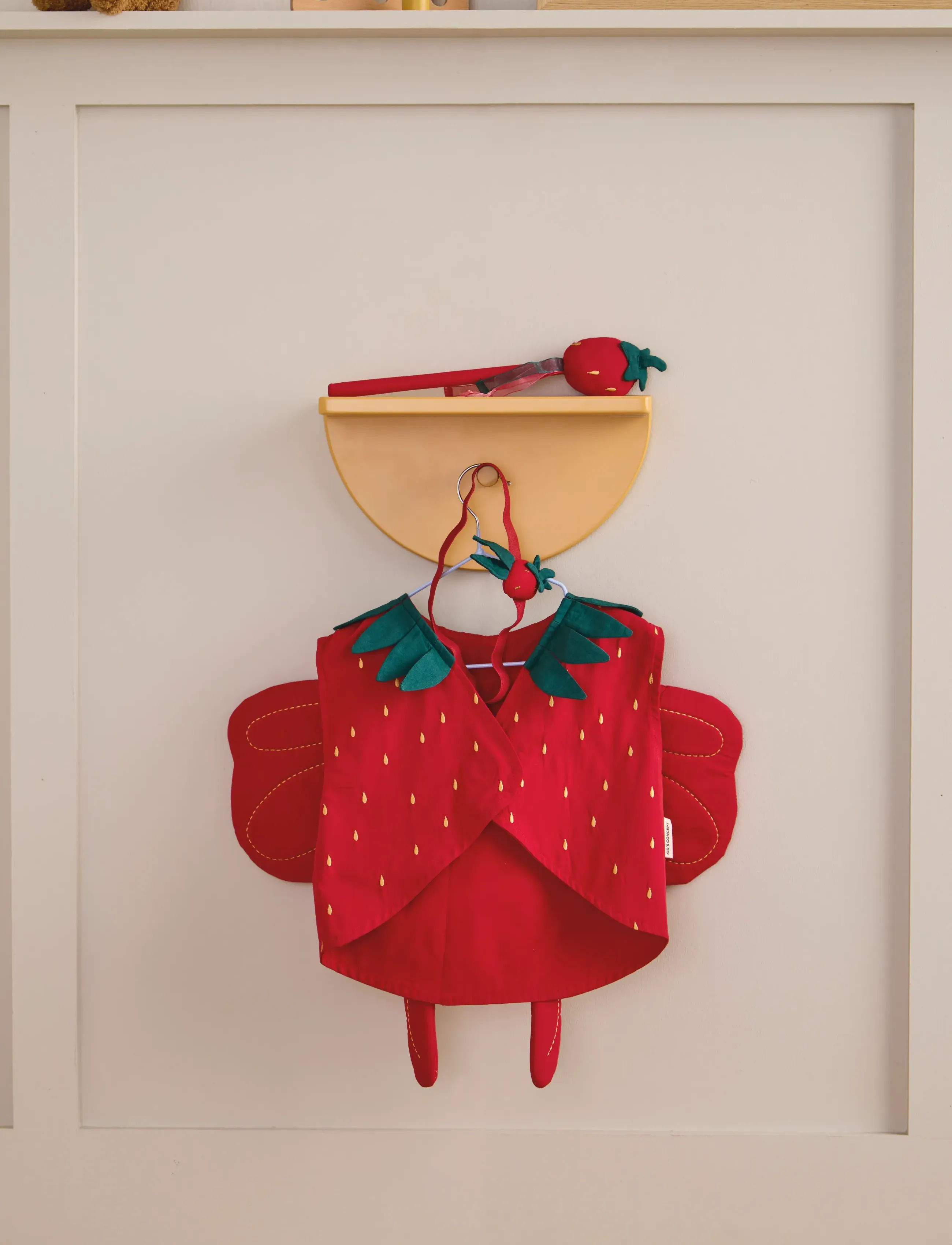 Kid's Concept - Strawberry Fairy DRESS-UP - déguisements - red - 4
