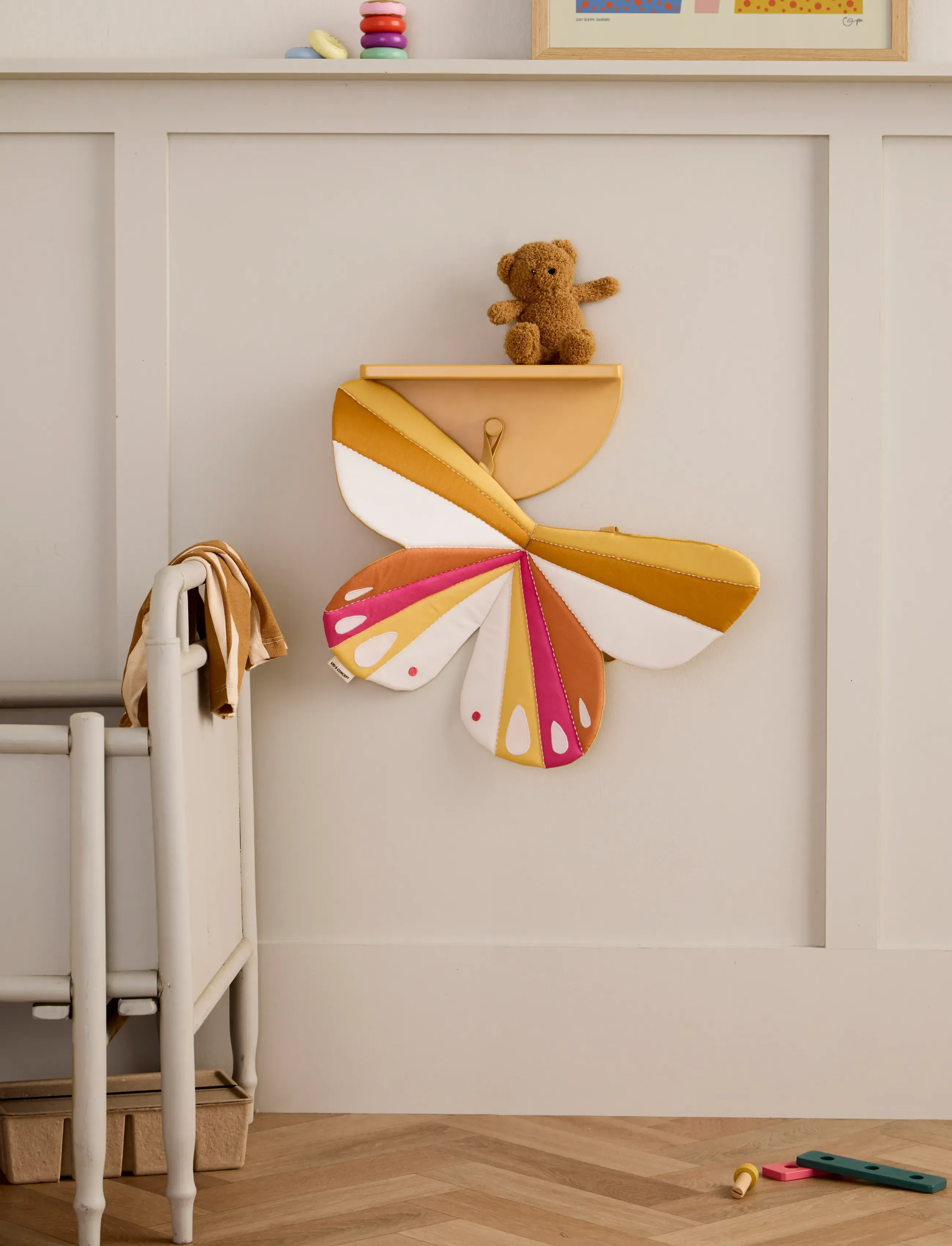Kid's Concept - Butterfly pink DRESS-UP - naamiaistarvikkeet - pink - 3