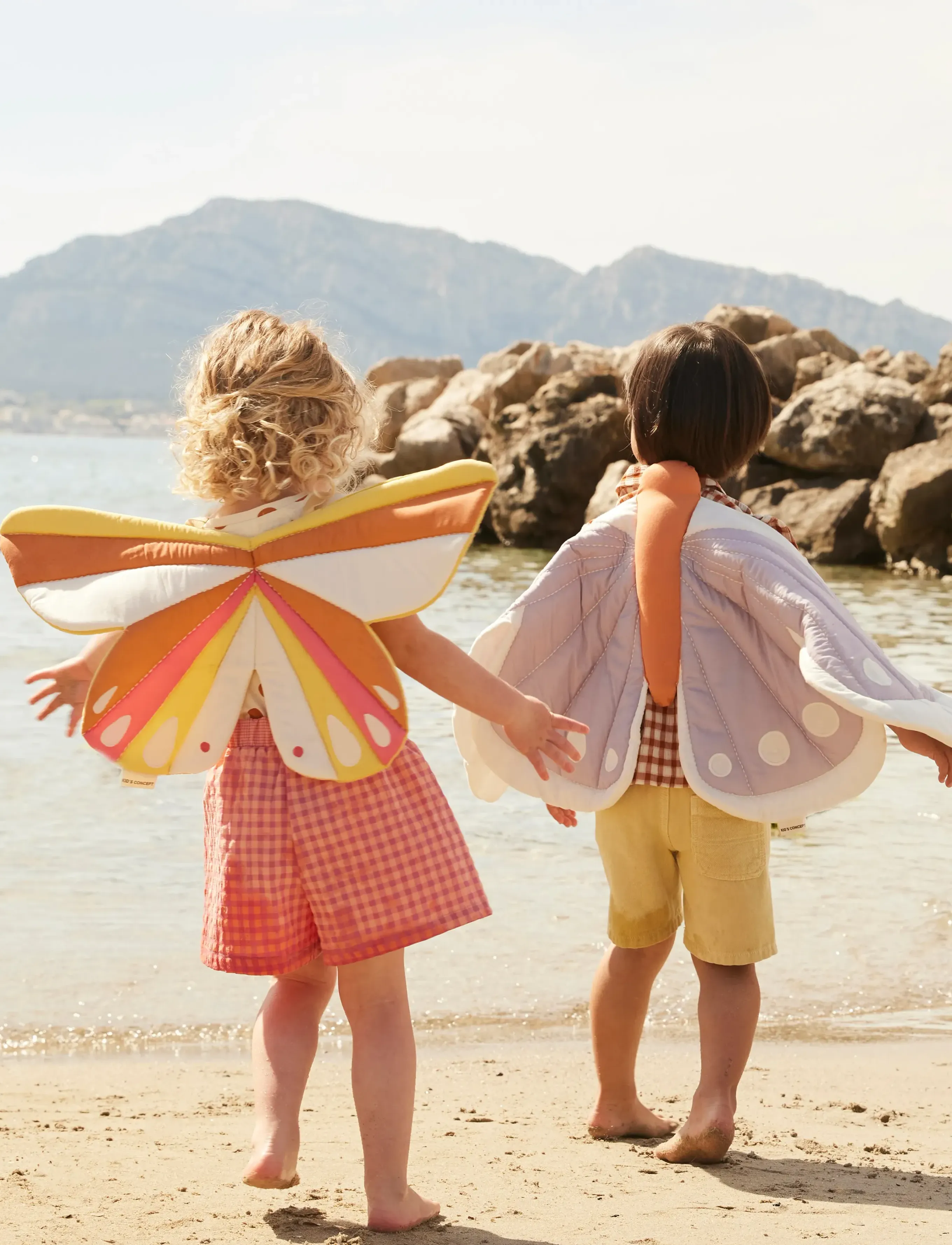 Kid's Concept - Butterfly pink DRESS-UP - naamiaistarvikkeet - pink - 4