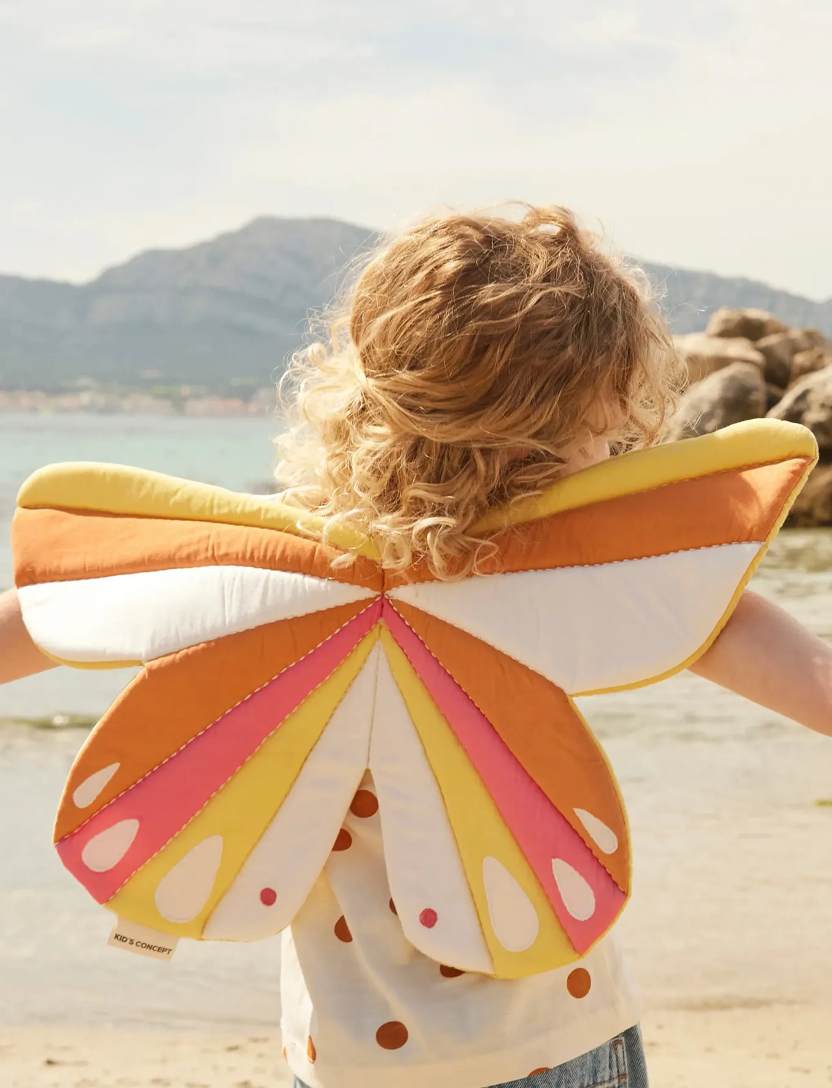 Kid's Concept - Butterfly pink DRESS-UP - naamiaistarvikkeet - pink - 5