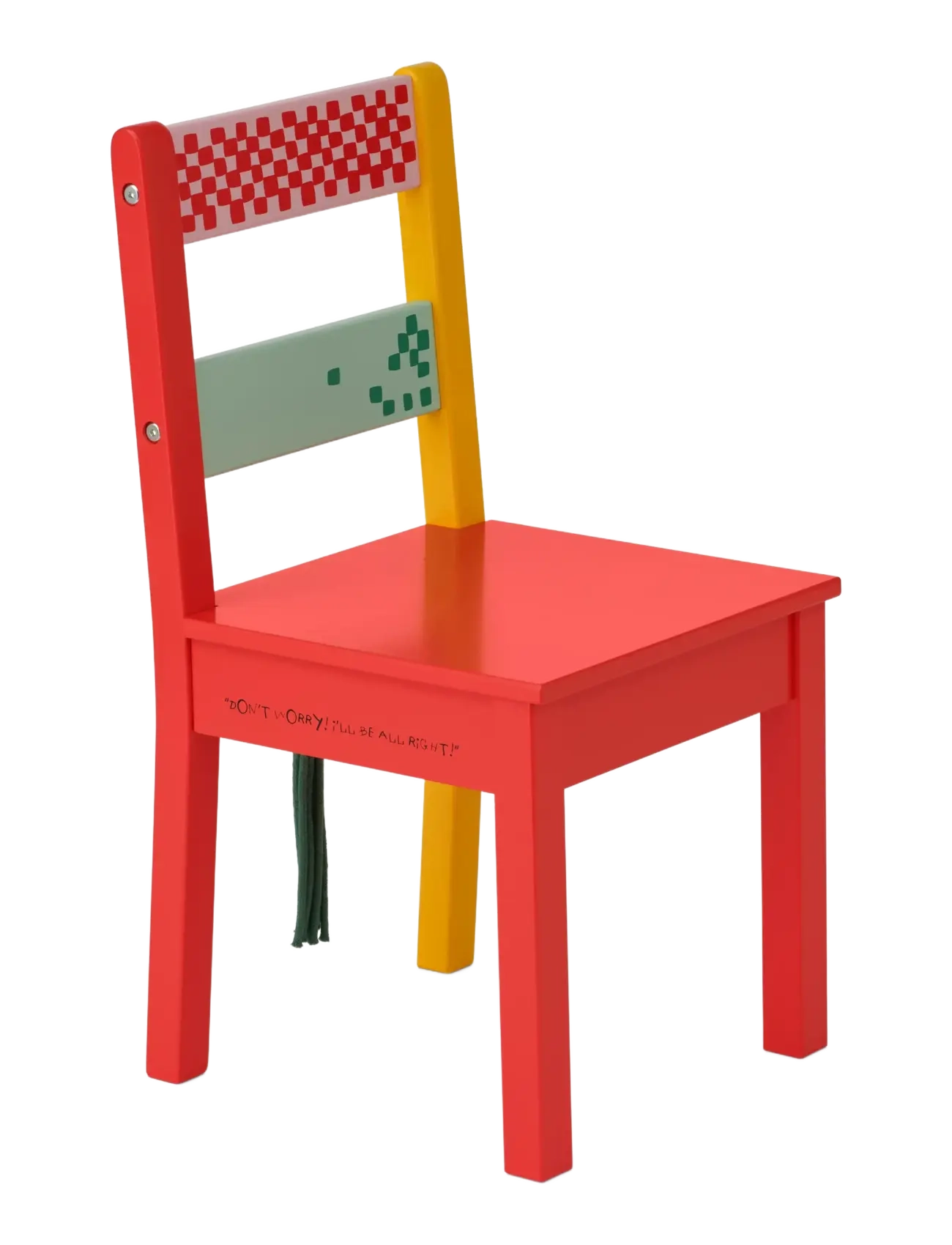 Kid's Concept Stool PIPPI - Lastetuba - MULTI / red