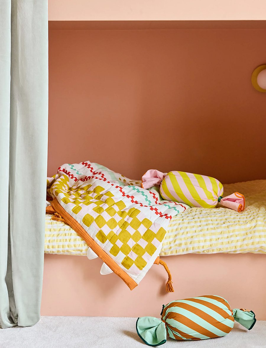 Kid's Concept - Cushion Candy Pink - padjad - pink - 0