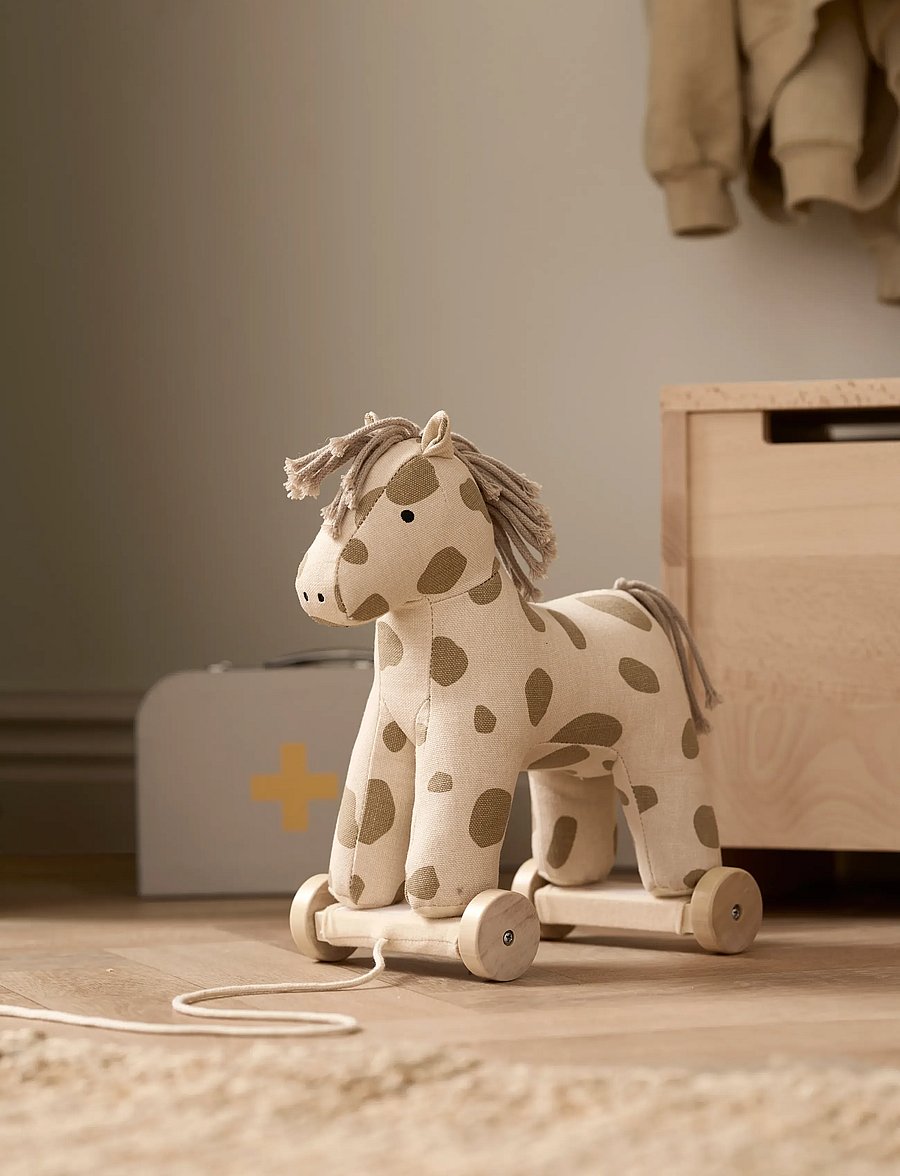 Kid's Concept - Pull Along horse Dotty AIDEN - ziehspielzeug - multi - 0