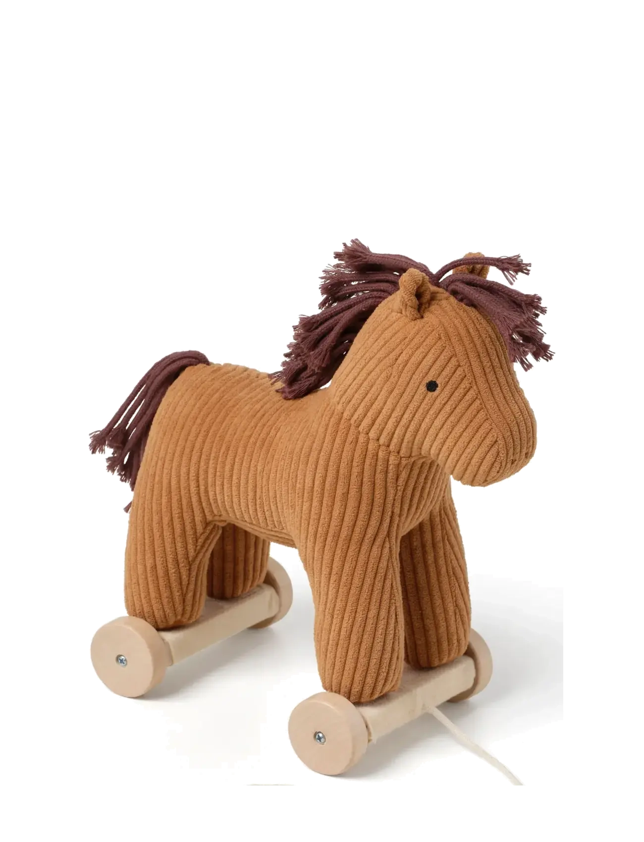 Kid's Concept Pull Along horse Vera AIDEN - Mjúk leikföng - MULTI / brown