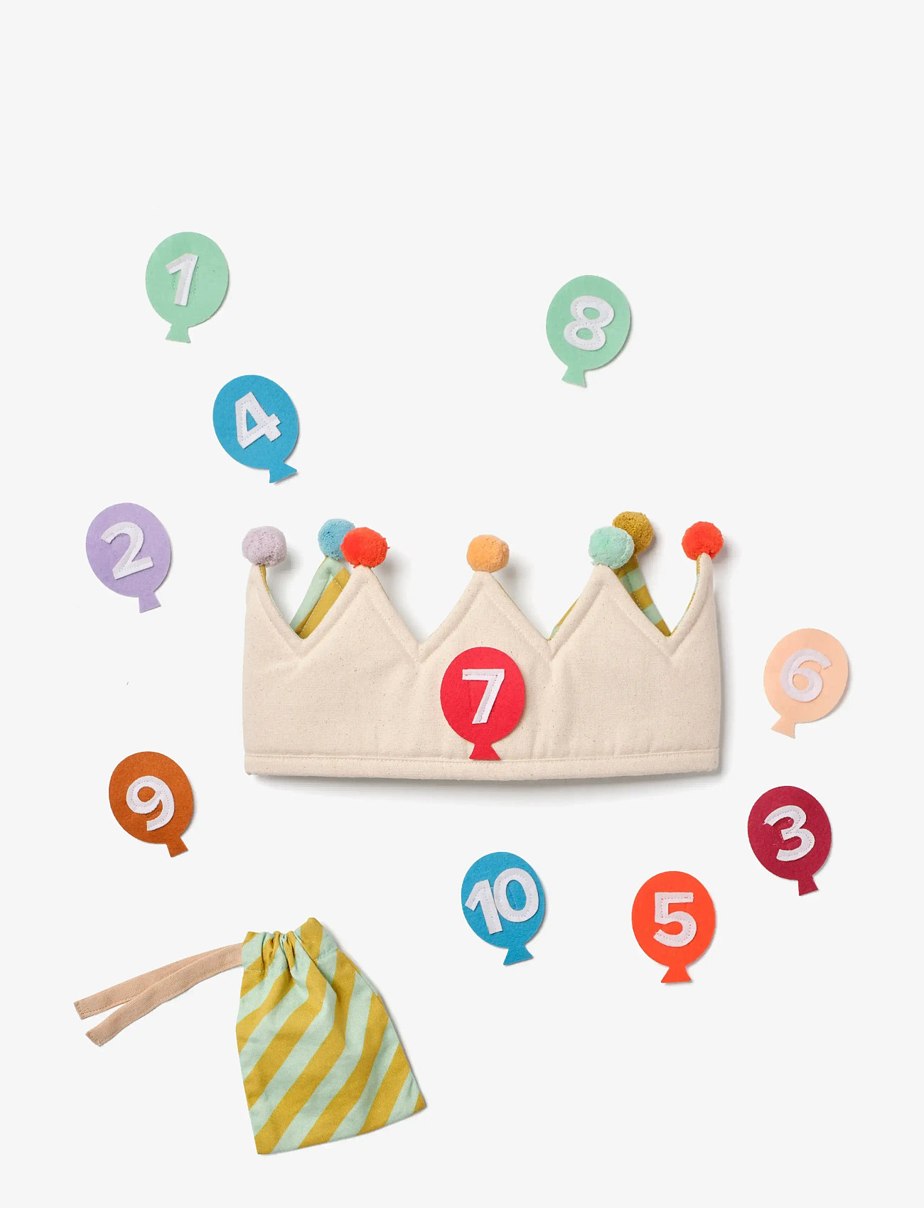 Kid's Concept - Birthday crown DRESS-UP - kostüm-zubehör - multi - 2