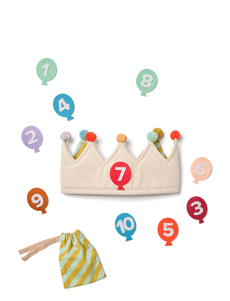 Kid's Concept - Birthday crown DRESS-UP - kostüm-zubehör - multi - 2