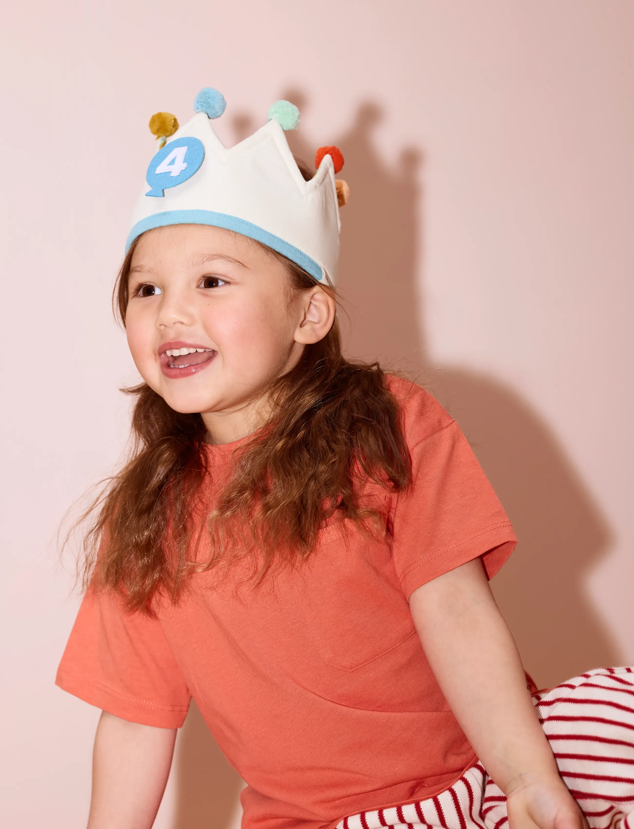 Kid's Concept Birthday Crown Dress-Up, One Size, Costumes & Accessories, Creme - Kinder