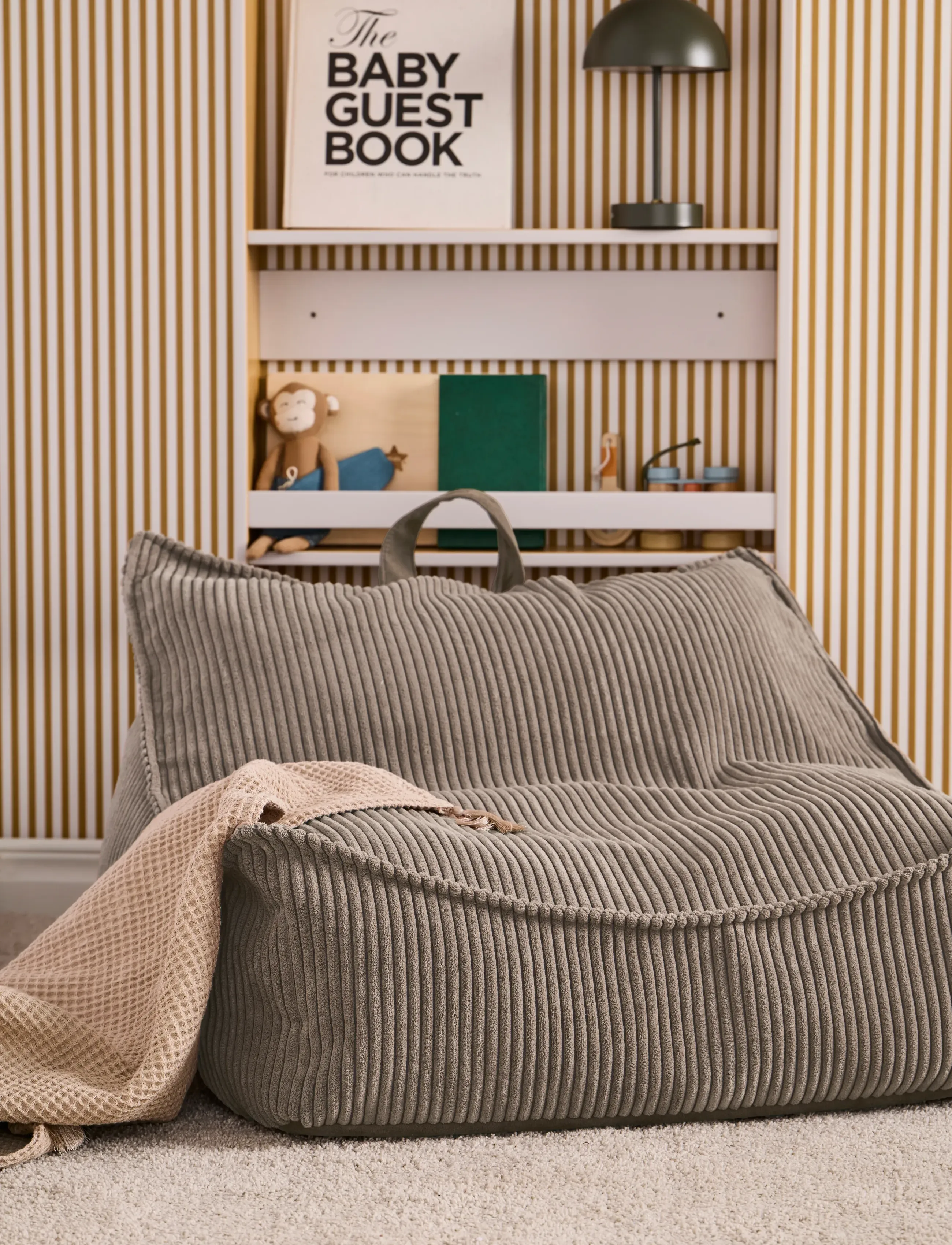 Kid's Concept - Bean bag grey/brown - pouffes & armchairs - brown - 3