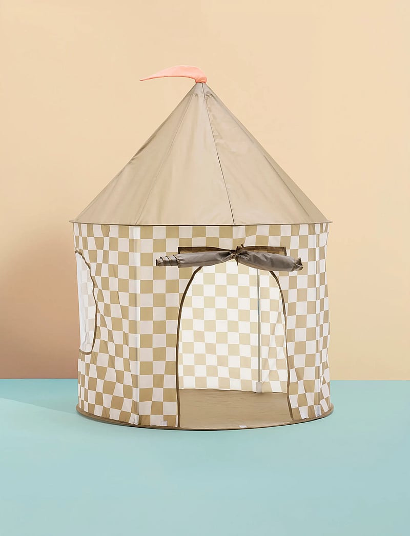 Kid's Concept - Tent check khaki - vaikiškos palapinės ir tuneliai - multi - 2