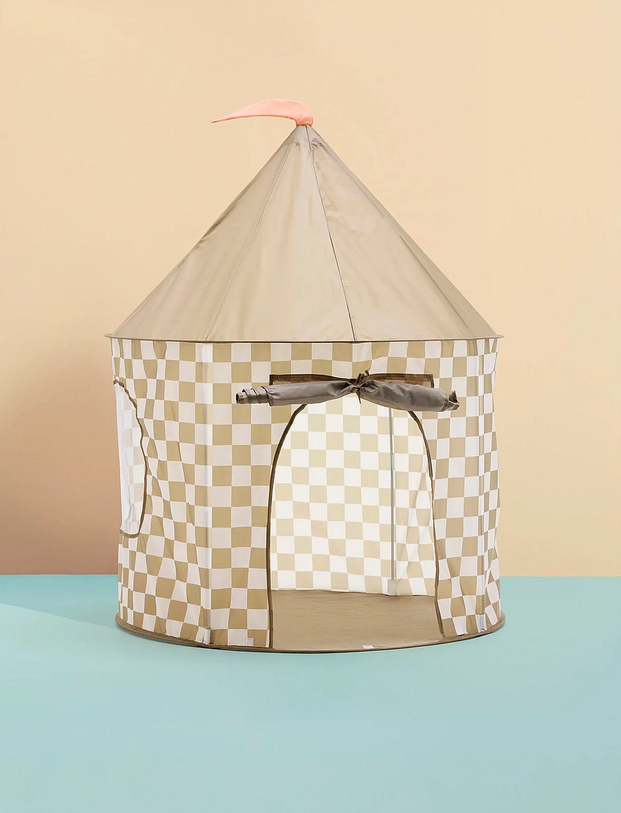 Kid's Concept - Tent check khaki - spielzelte und -tunnel - multi - 2