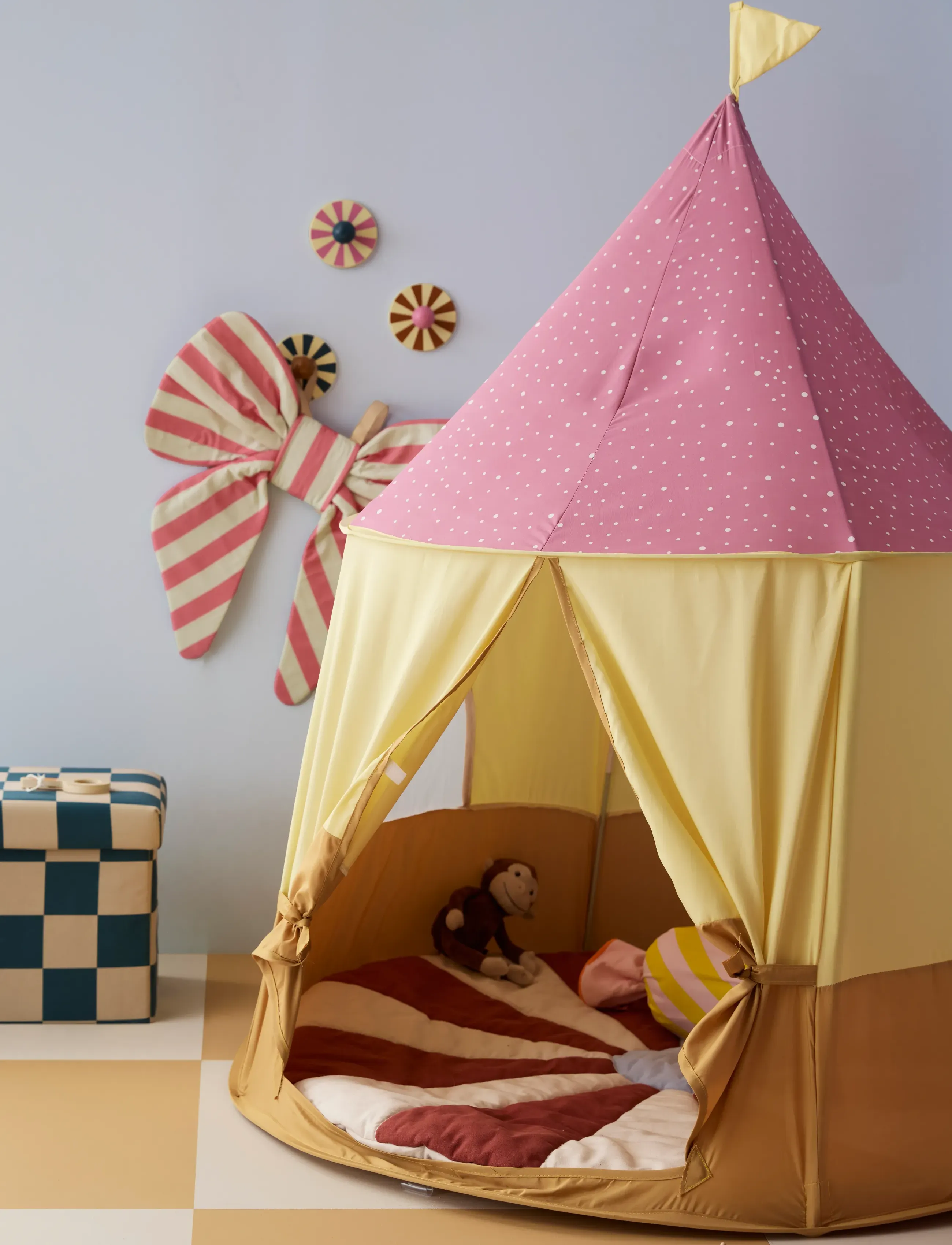 Kid's Concept - Tent circus pink - vaikiškos palapinės ir tuneliai - multi - 3