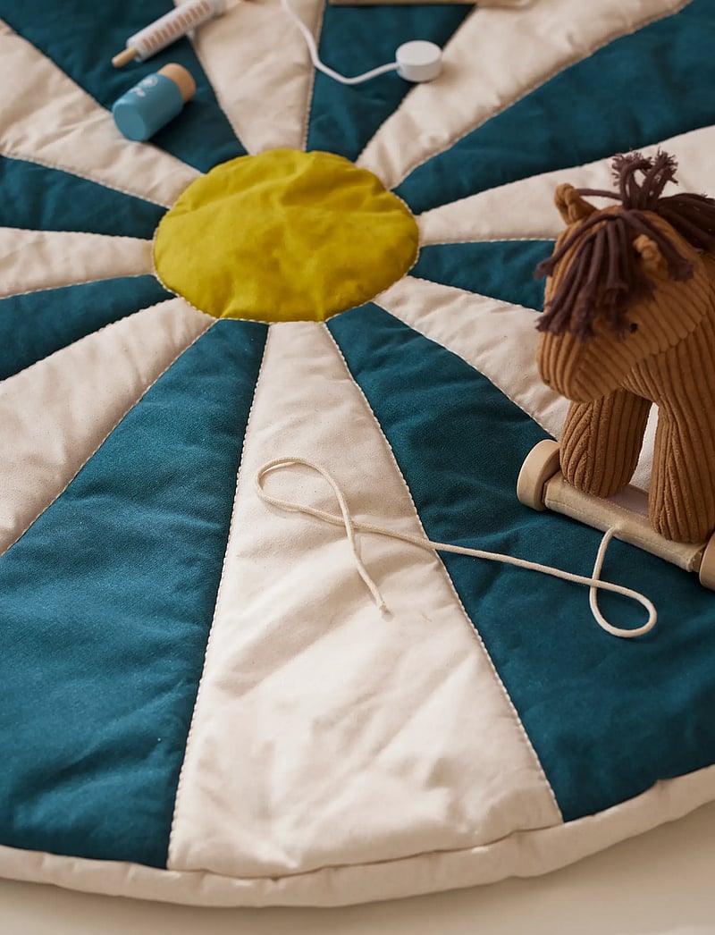 Kid's Concept - Play mat circus teal - round rugs - multi - 4