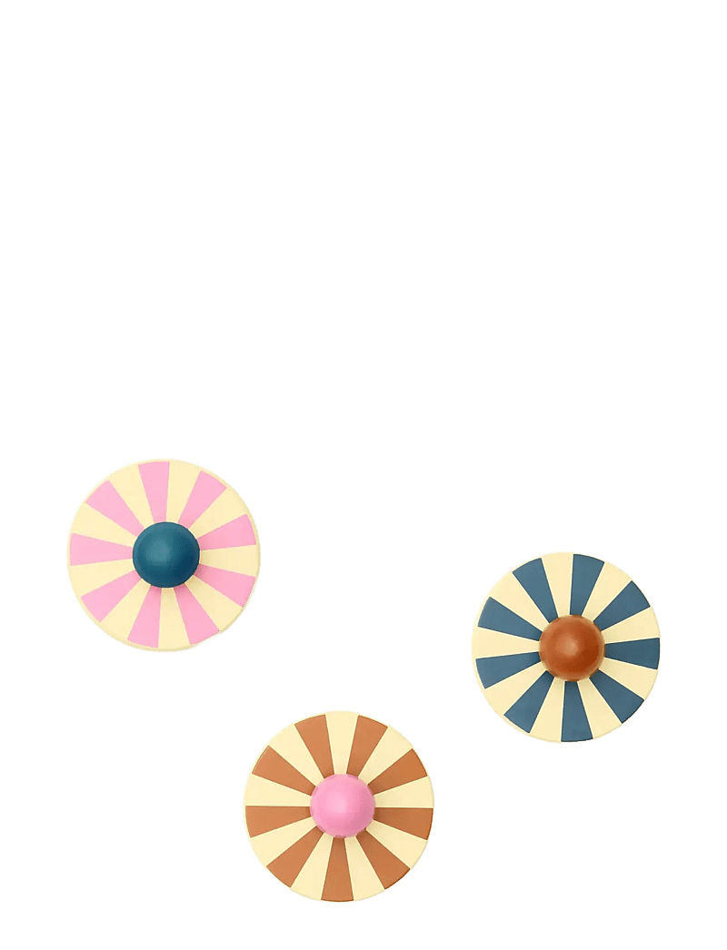Kid's Concept - Hooks circus 3pcs - konksud ja riputid - multi - 1