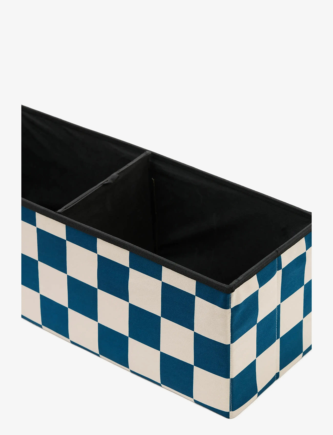 Kid's Concept - Pouffe with storage check teal 80 cm - multi - 2