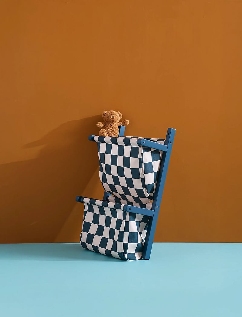 Kid's Concept - Wall storage textile check teal - hoiukorvid - multi - 5