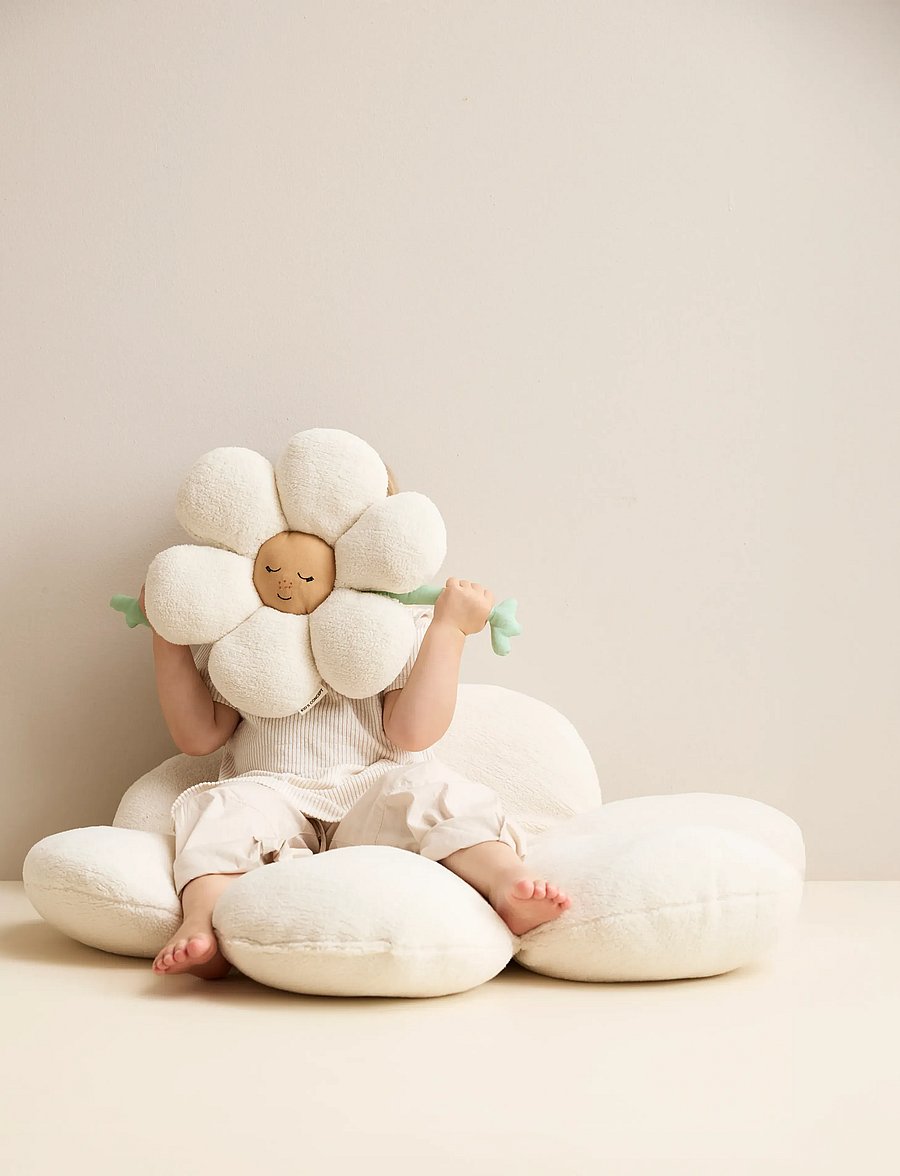 Kid's Concept - Cushion friendly flower - bamser - multi - 0