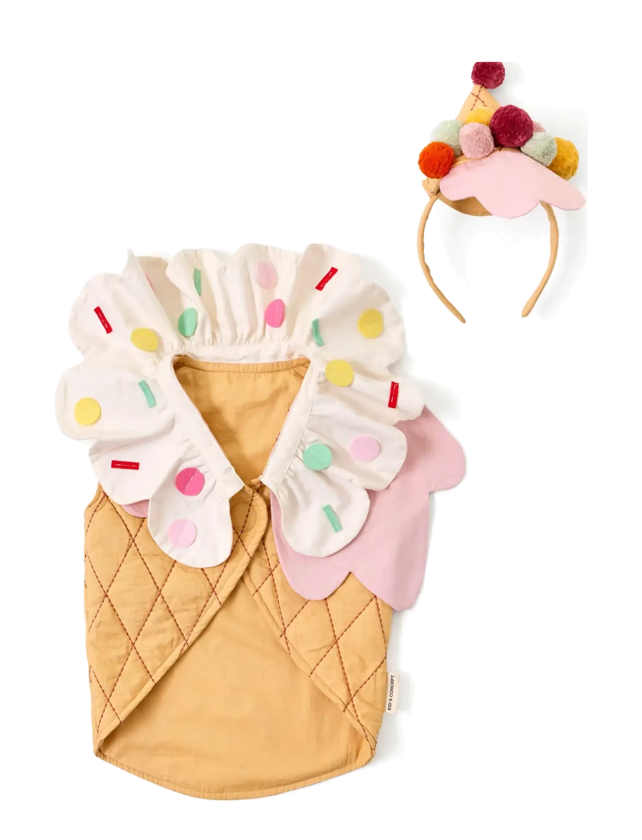 Kid's Concept Ice cream DRESS-UP - Mänguasjad - MULTI / beige