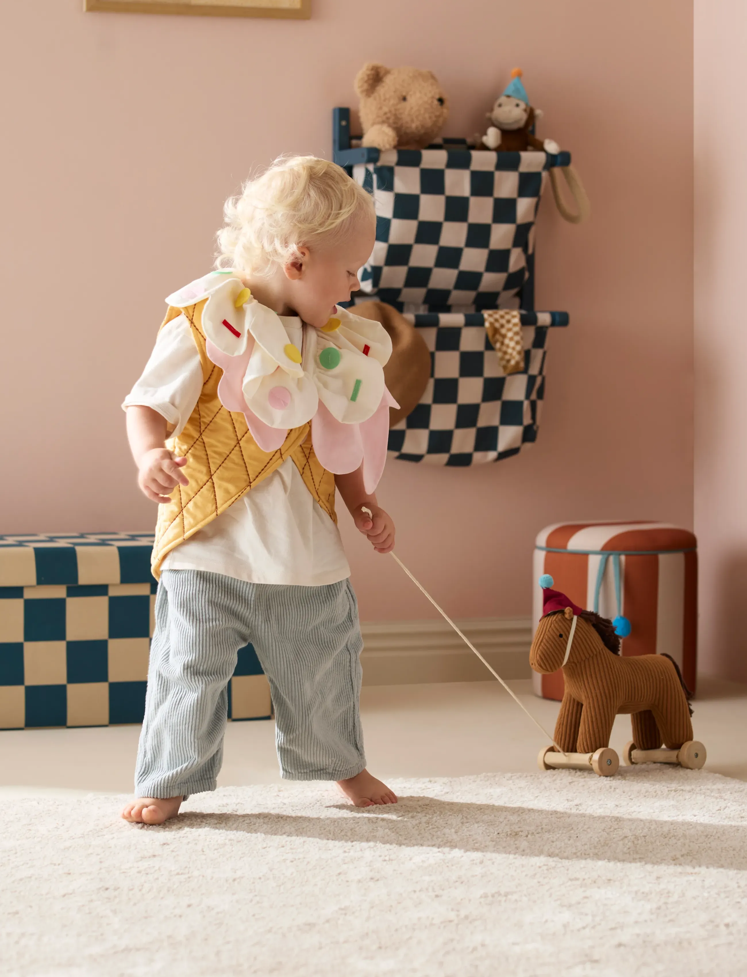 Kid's Concept Ice Cream Dress-Up, One Size, Beige, Kostumer & Tilbehør > Tilbehør Til Kostumer, Børn