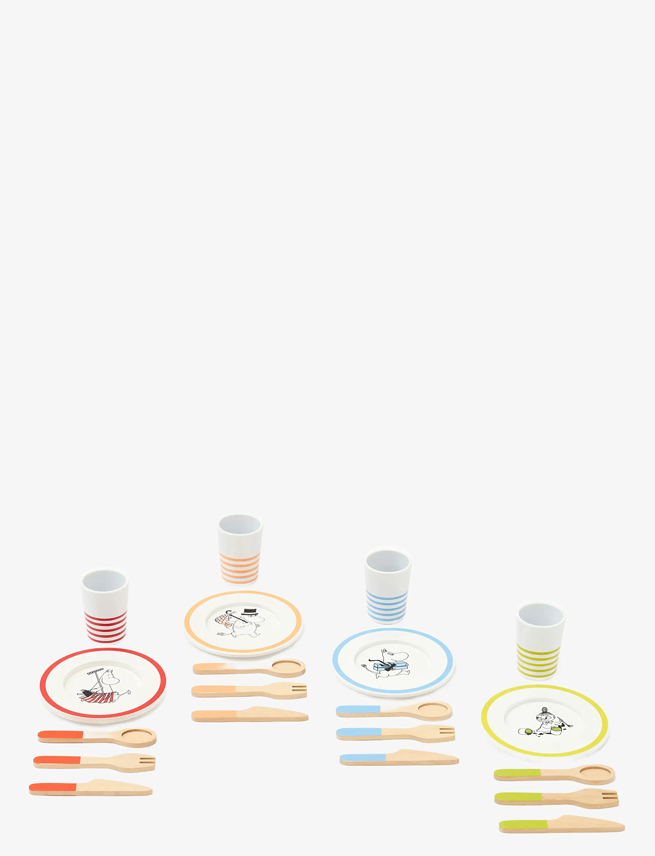 Kid's Concept - Dinner set MOOMIN - zubehör für spielzeugküchen - multi - 1