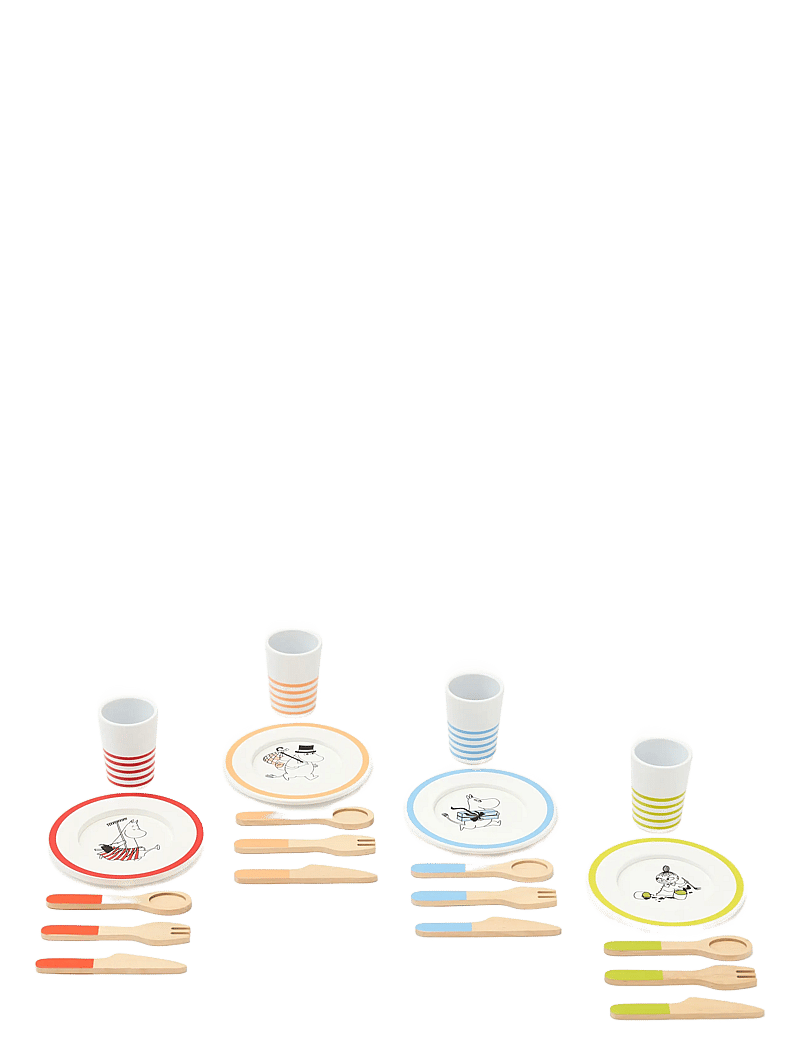 Kid's Concept - Dinner set MOOMIN - zubehör für spielzeugküchen - multi - 1