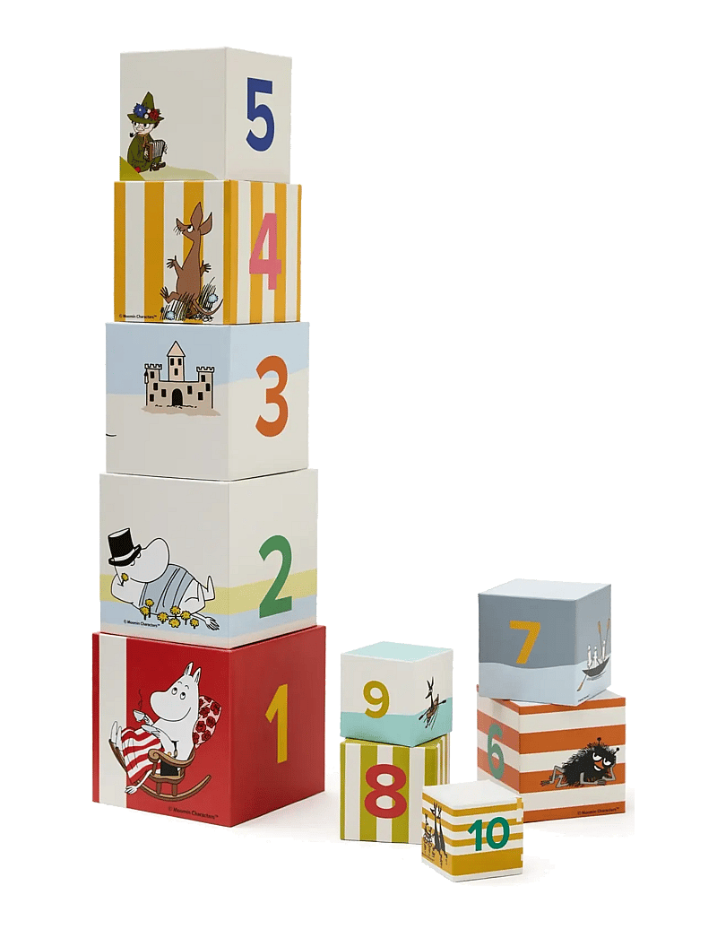 Kid's Concept - Stacking cubes MOOMIN - torniklotsid - multi - 1