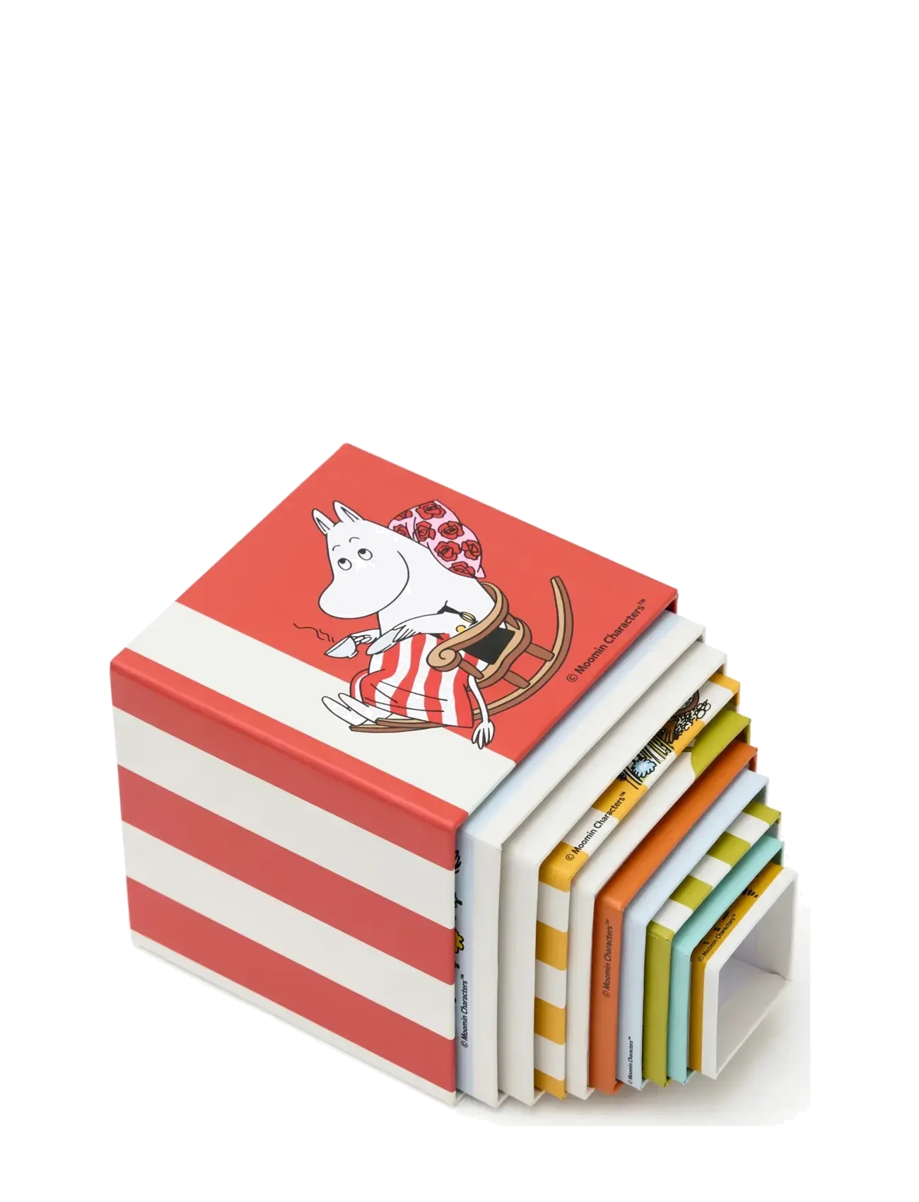 Kid's Concept - Stacking cubes MOOMIN - stackable blocks - multi - 2