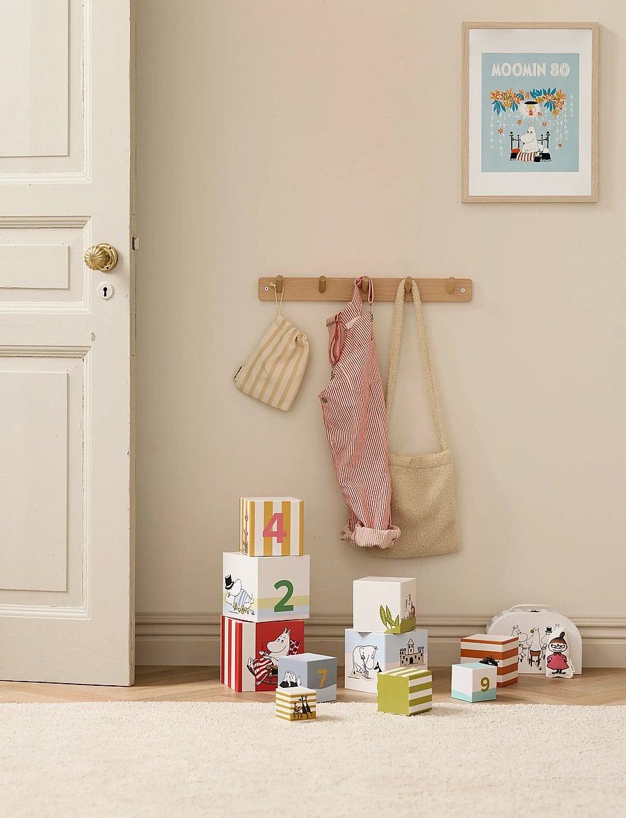 Kid's Concept - Stacking cubes MOOMIN - stapelklötze - multi - 0