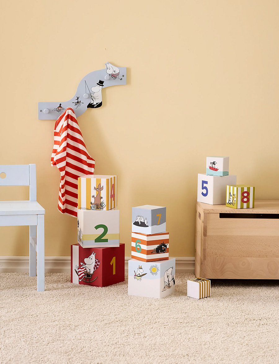 Kid's Concept - Stacking cubes MOOMIN - stapelklötze - multi - 3