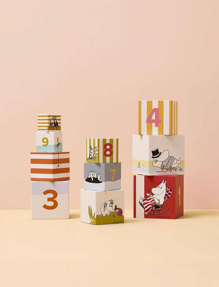 Kid's Concept - Stacking cubes MOOMIN - stapelklötze - multi - 4