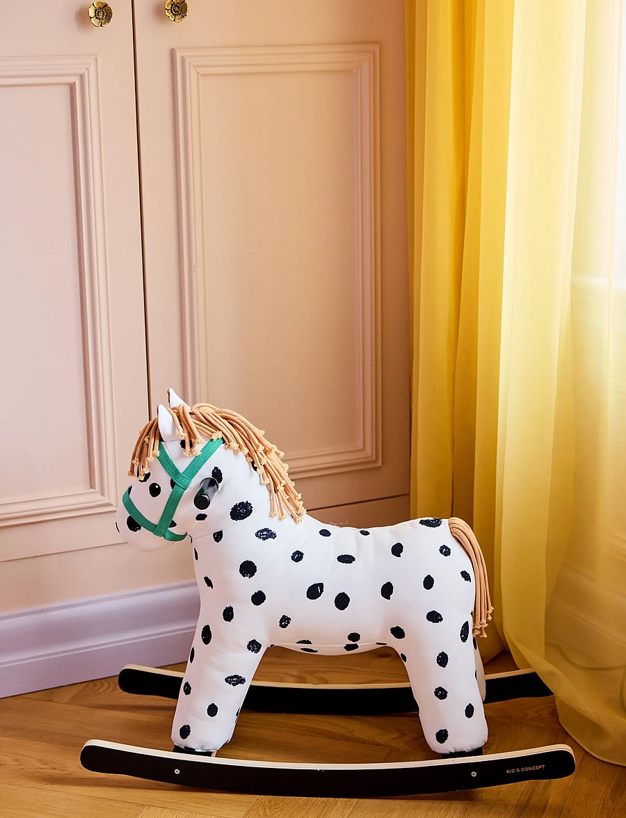 Kid's Concept - Rocking horse Pippi - gungdjur - multi - 4