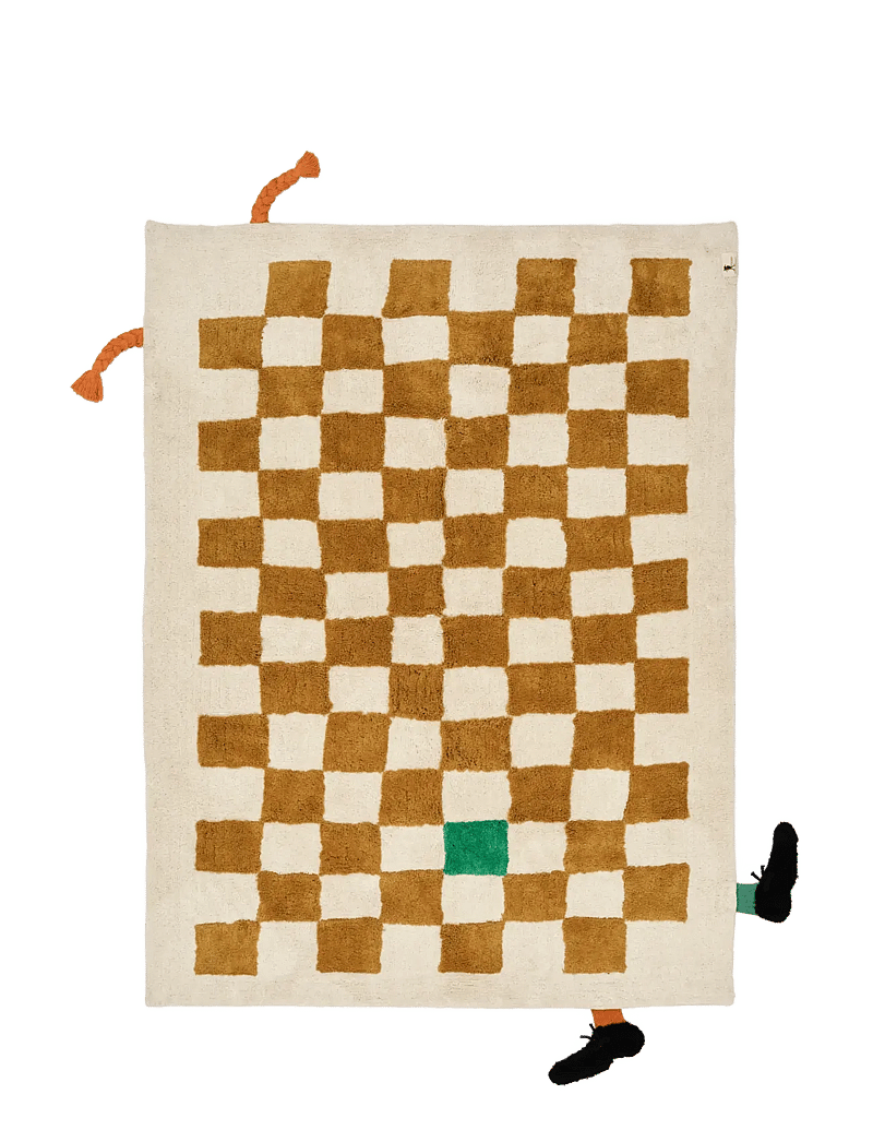Kid's Concept - Tufted mat 120x160 PIPPI - rechteckig teppiche - multi - 1