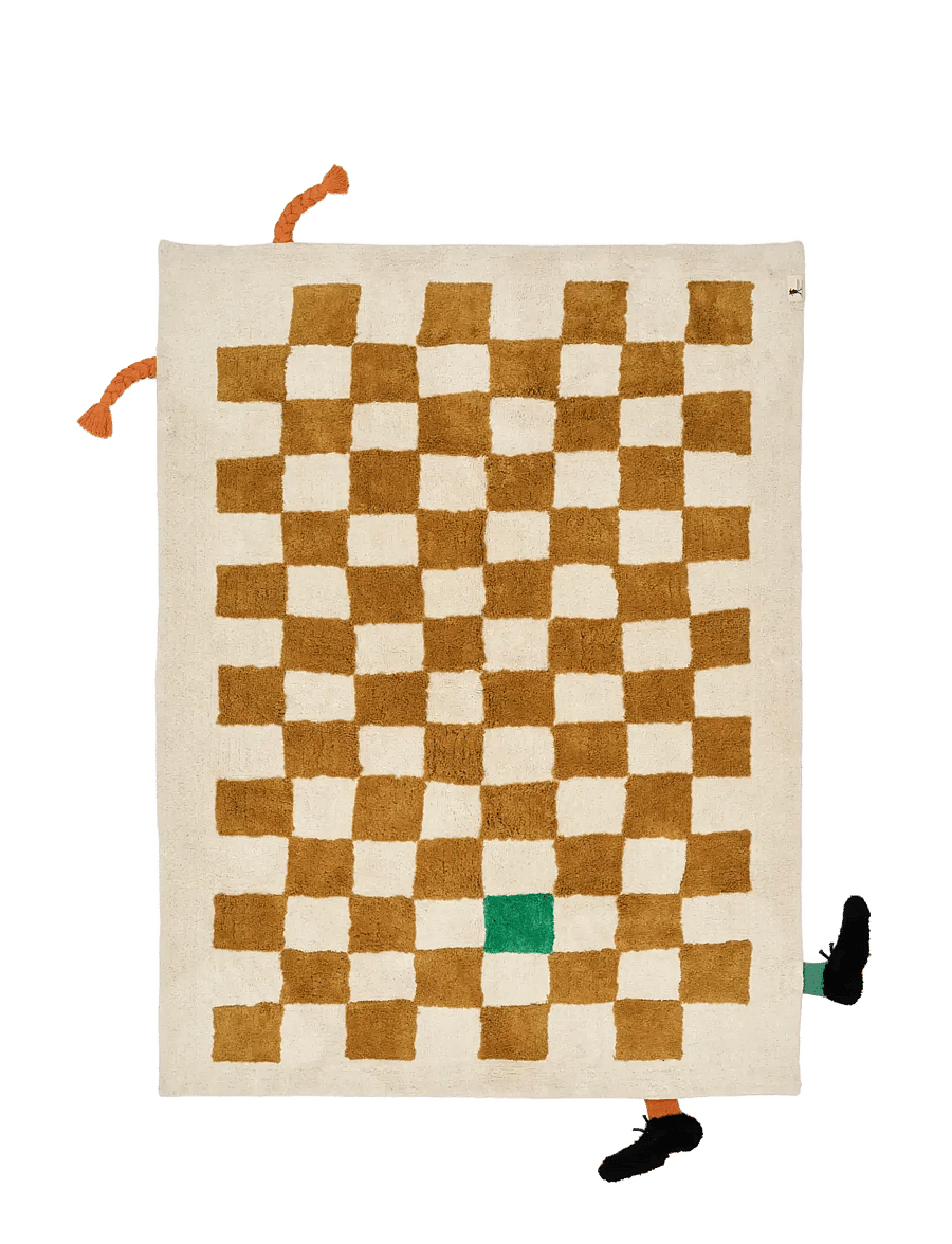 Kid's Concept - Tufted mat 120x160 PIPPI - rektangulære tepper - multi - 1